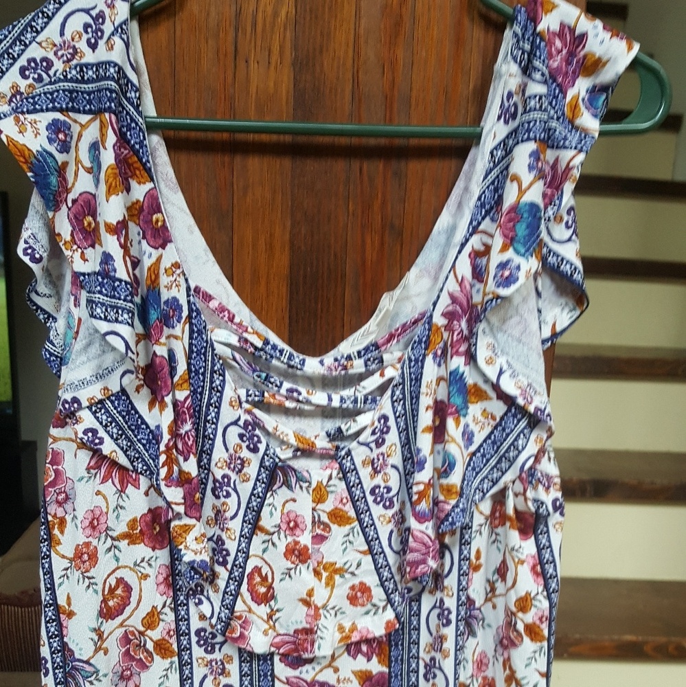 Floral Pattern Top